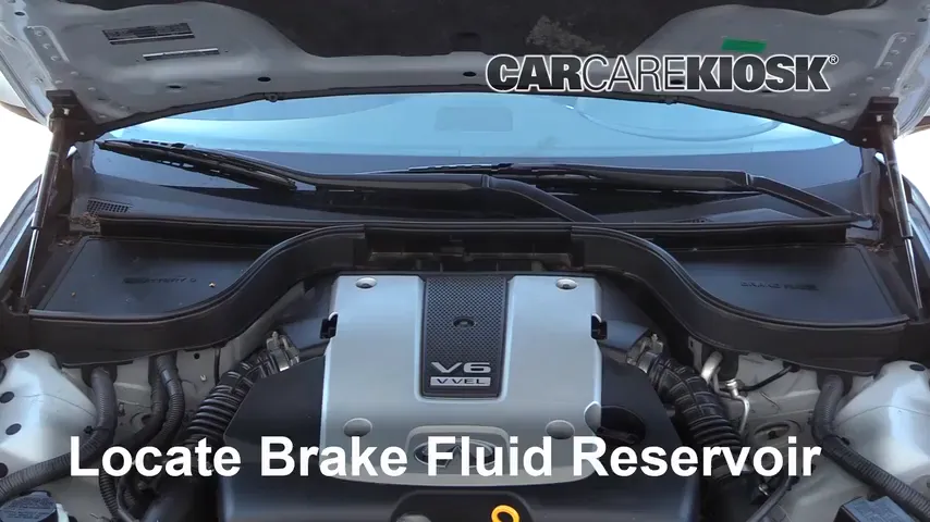 2015 Infiniti Q40 3.7L V6 Brake Fluid Add Fluid